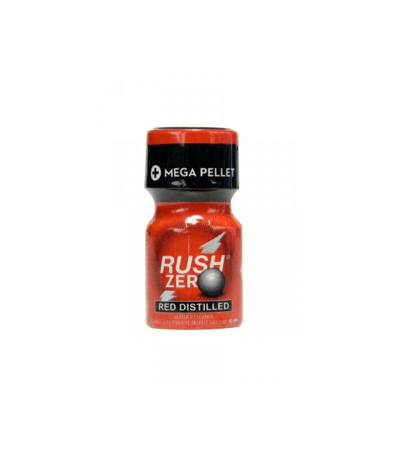Poppers Rush Zero Red Distilled 10 ml