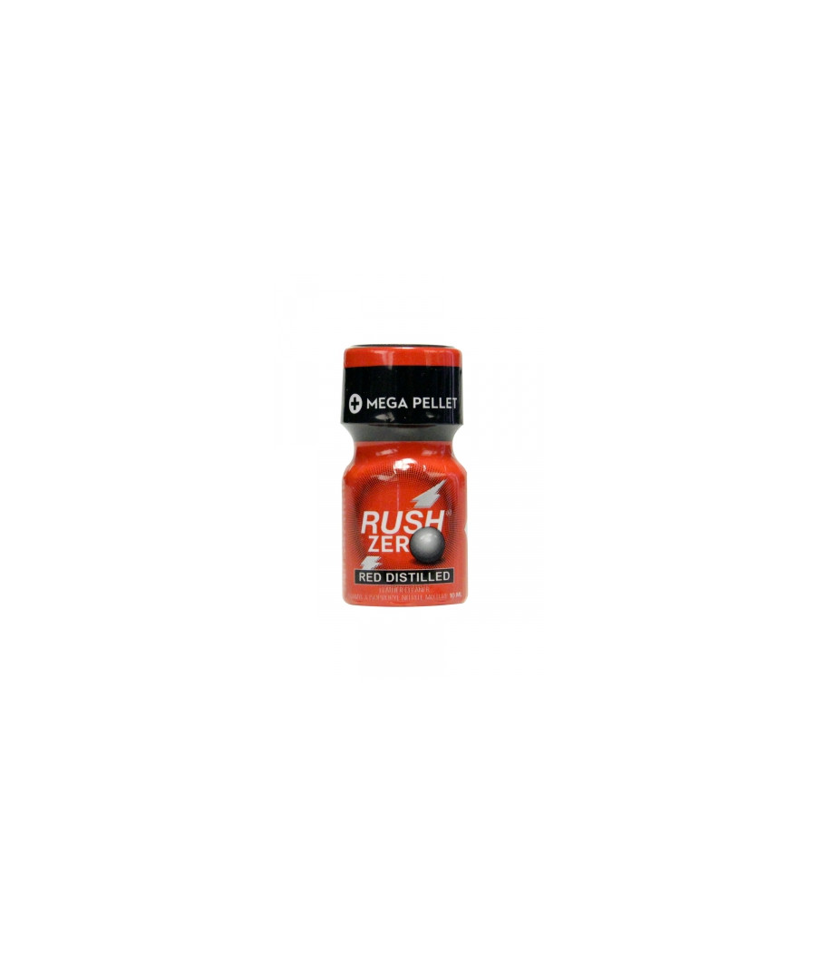 Poppers Rush Zero Red Distilled 10 ml Poppers Rush Zero Red Distilled 10 ml