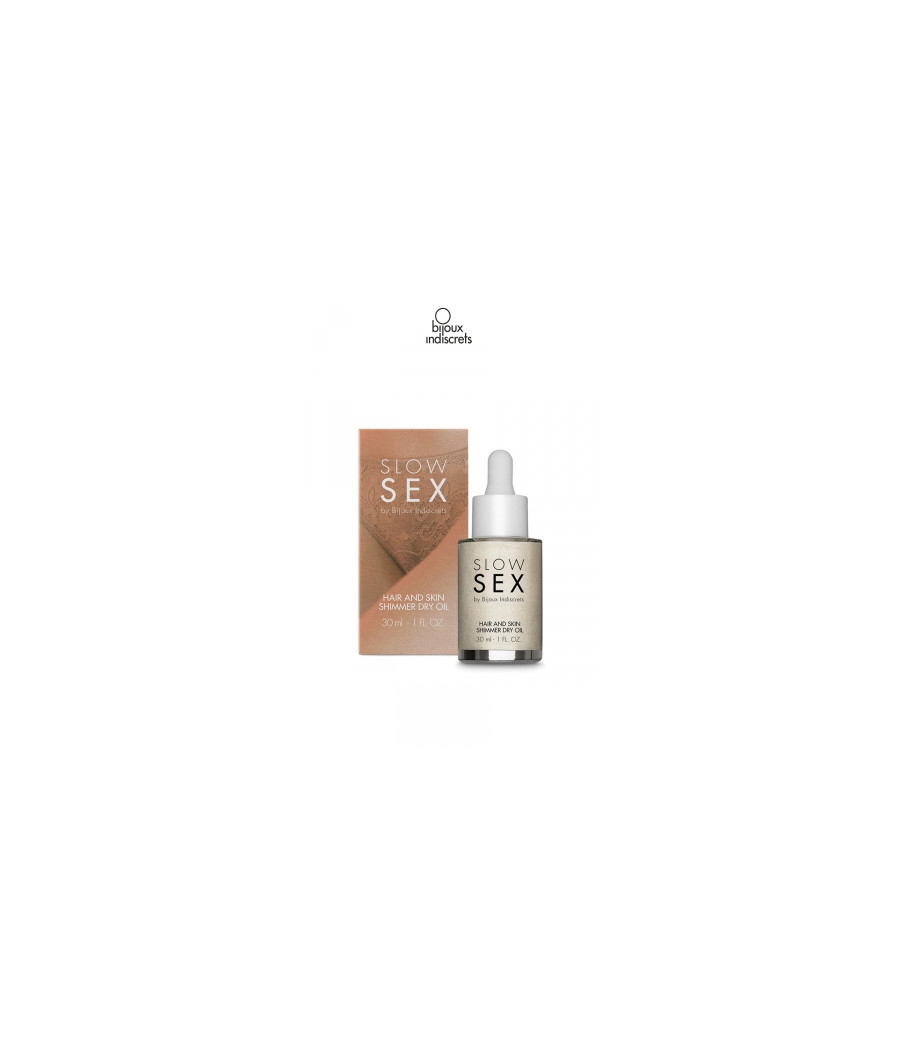 Huile sèche brillante cheveux et corps - 30ml Huile sèche brillante cheveux et corps - 30ml