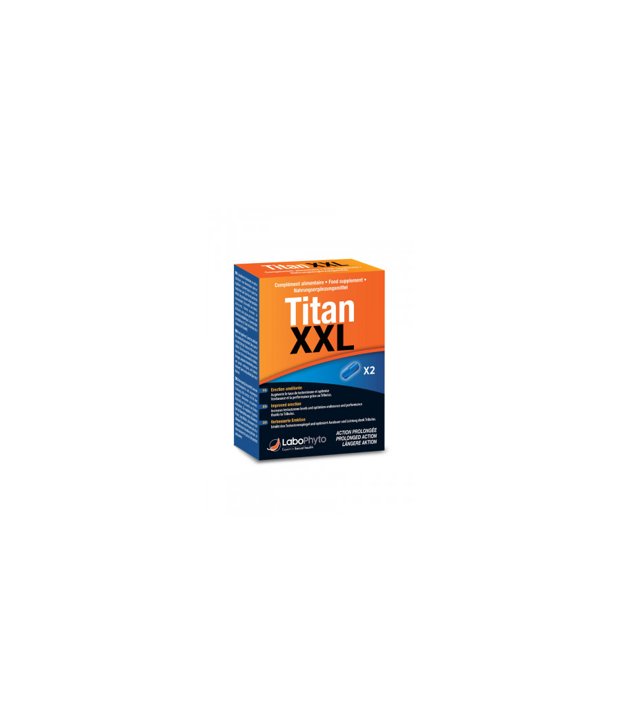 Titan XXL (2 comprimés) - stimulant sexuel Titan XXL (2 comprimés) - stimulant sexuel