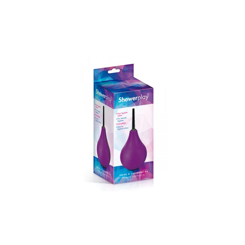 Poire Ã  lavement Showerplay P3 - violet