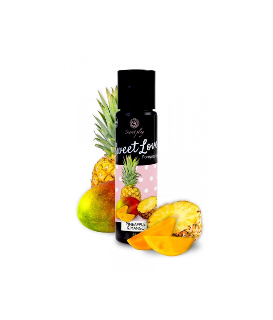 Lubrifiant comestible Ananas-Mangue - 60ml