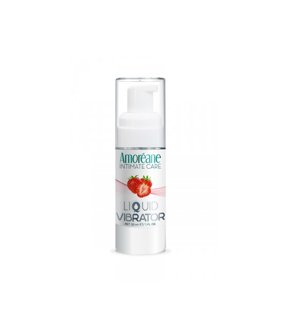 Lubrifiant stimulant Fraise 30ml - Amoreane Med