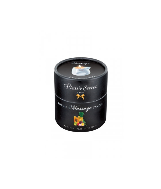 Bougie de massage gourmande fruits exotiques