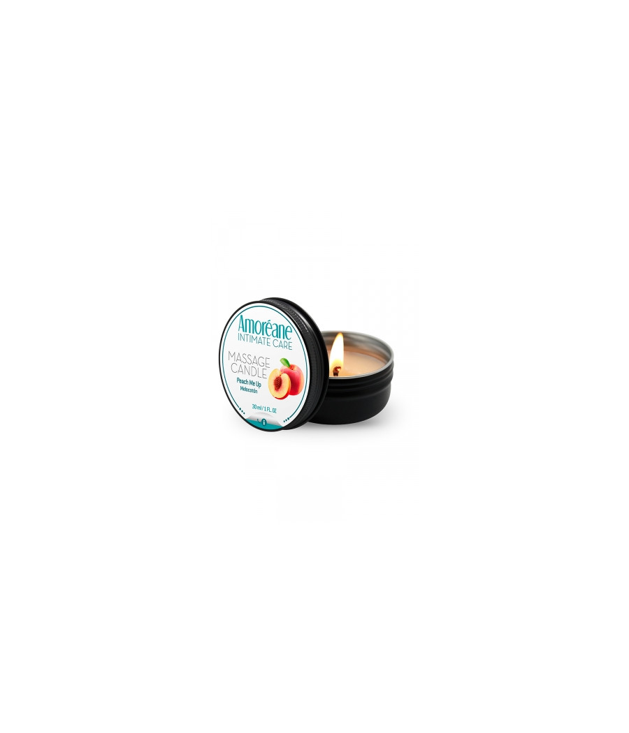 Bougie de massage pêche - Amoreane Bougie de massage pêche - Amoreane