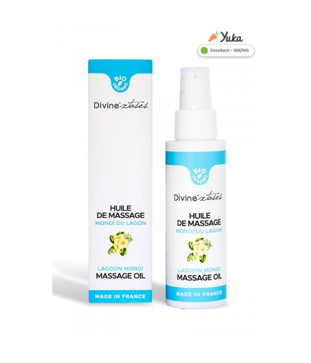 Huile de massage BIO Monoï