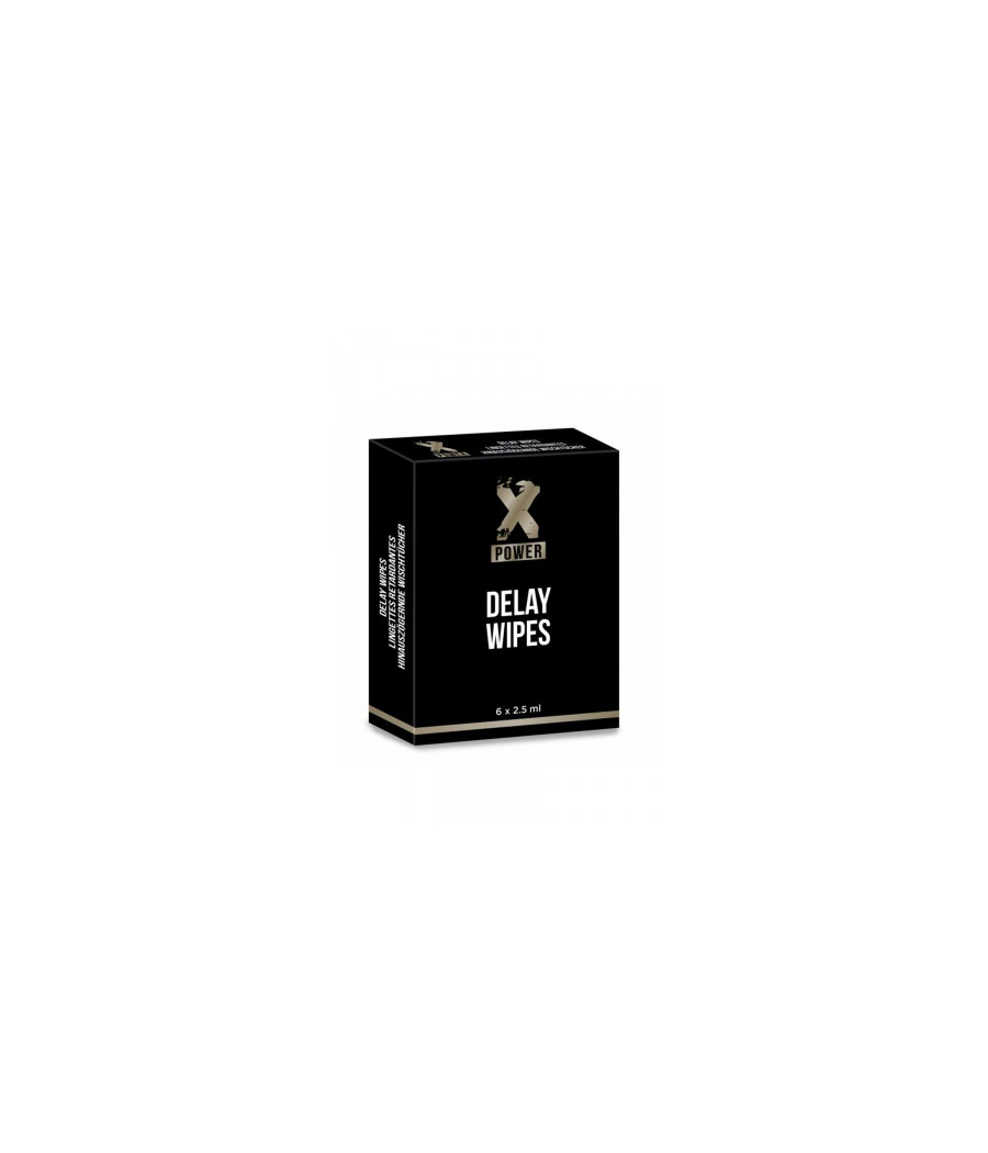 6 lingettes retardantes - XPOWER 6 lingettes retardantes - XPOWER