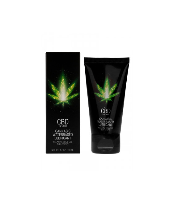 Lubrifiant CBD Eau Cannabis 50ml