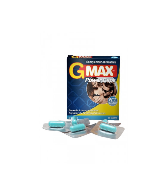 G-Max Power Caps Homme (5 gélules)