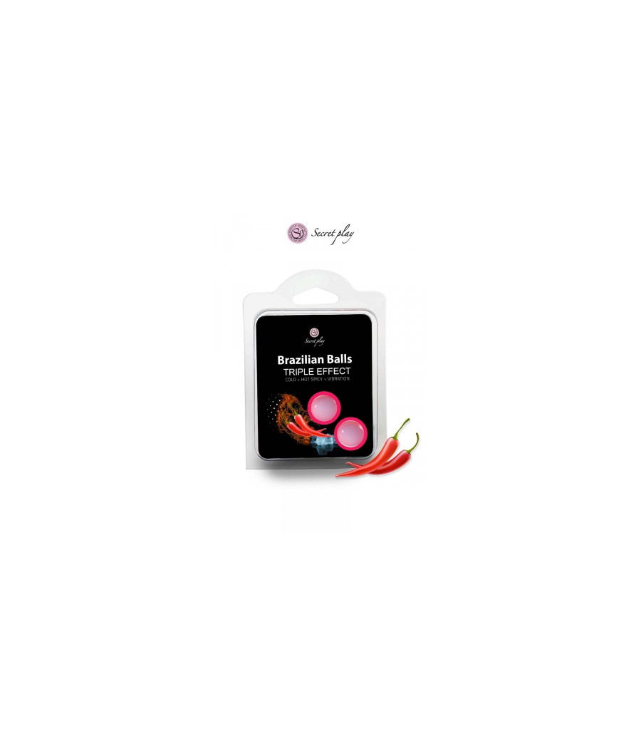 2 Brazilian Balls triple effets - Secret Play 2 Brazilian Balls triple effets - Secret Play