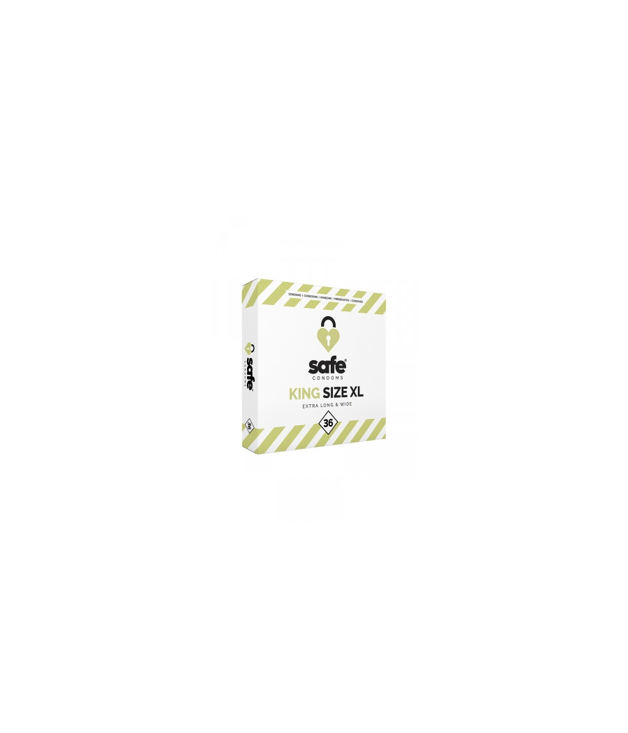 36 préservatifs Safe King Size XL 36 préservatifs Safe King Size XL
