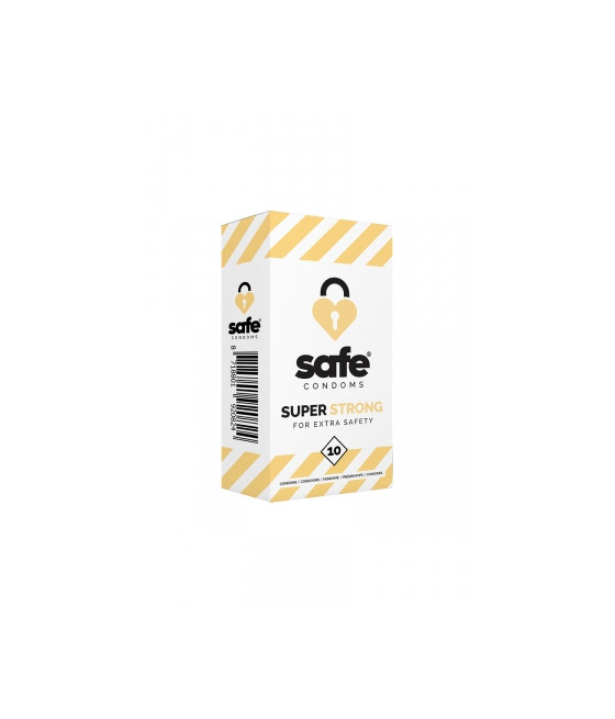 10 préservatifs Safe Super Strong