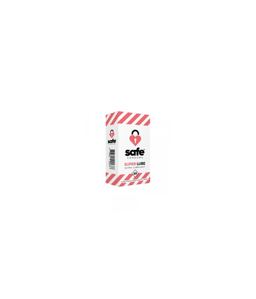 10 préservatifs Safe Super Lube 10 préservatifs Safe Super Lube