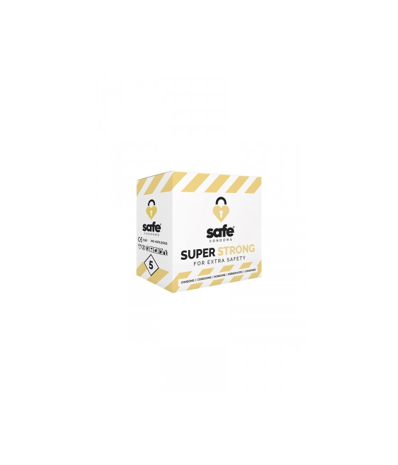 5 préservatifs Safe Super Strong