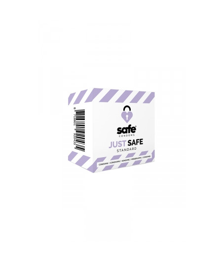 5 préservatifs Just Safe Standard