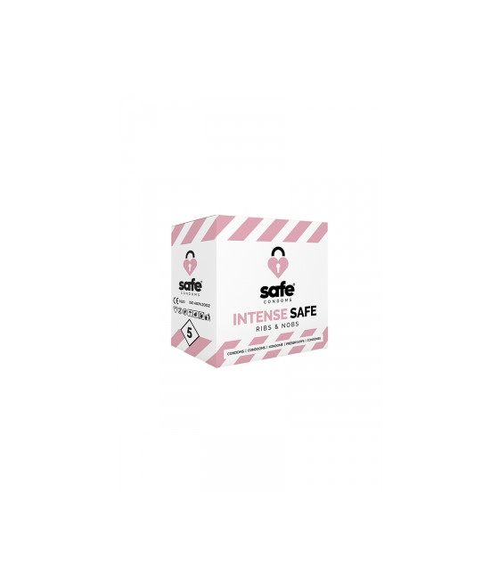 5 préservatifs Safe Intense