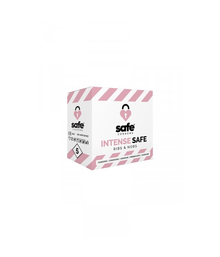 5 préservatifs Safe Intense
