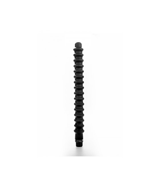 Douche anale silicone annelée 27 x 2 à 3 cm