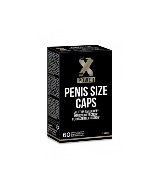 Penis Size Caps (60 gélules)