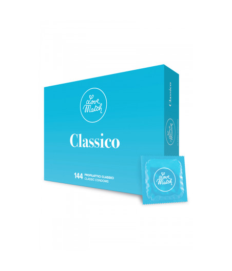 144 Préservatifs classiques Love Match