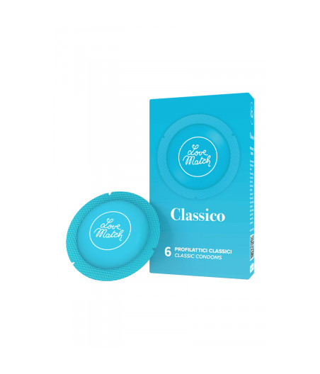 6 Préservatifs classiques Love Match