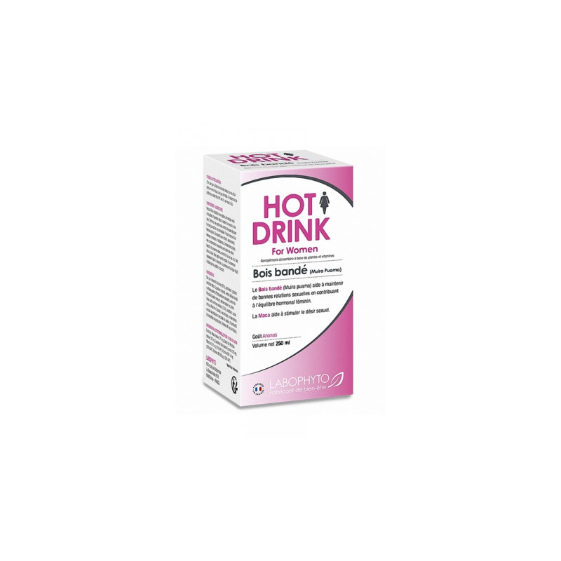 HOT DRINK Femme bois bandÃ© 250 ml