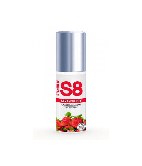 Lubrifiant S8 parfumé fraise 125ml