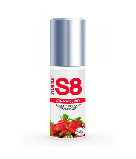 Lubrifiant S8 parfumé fraise 125ml