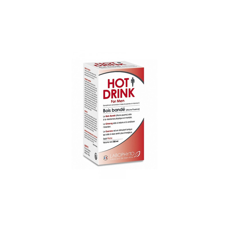HOT DRINK Homme bois bandÃ© 250 ml
