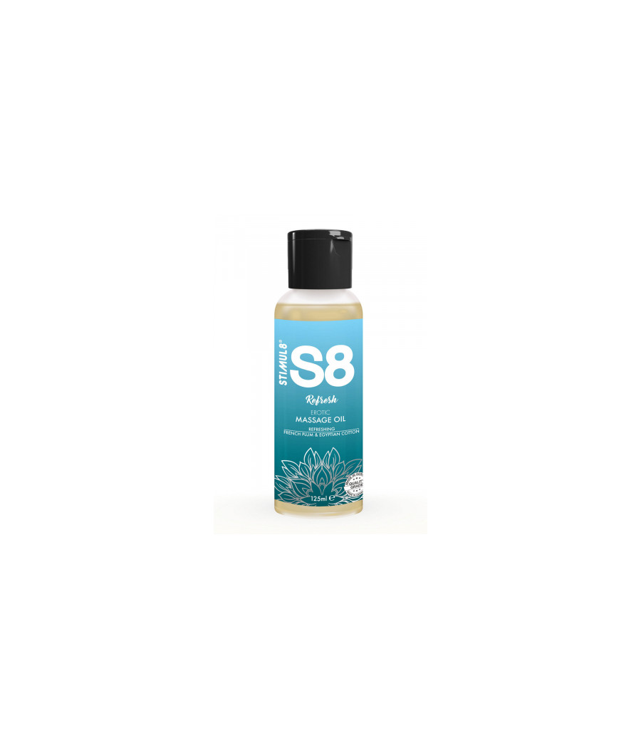 Huile de massage S8 Refresh 125ml Huile de massage S8 Refresh 125ml