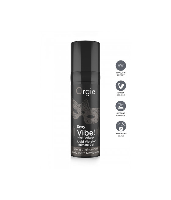 Gel d'excitation Sexy Vibe High Voltage Liquid Vibrator