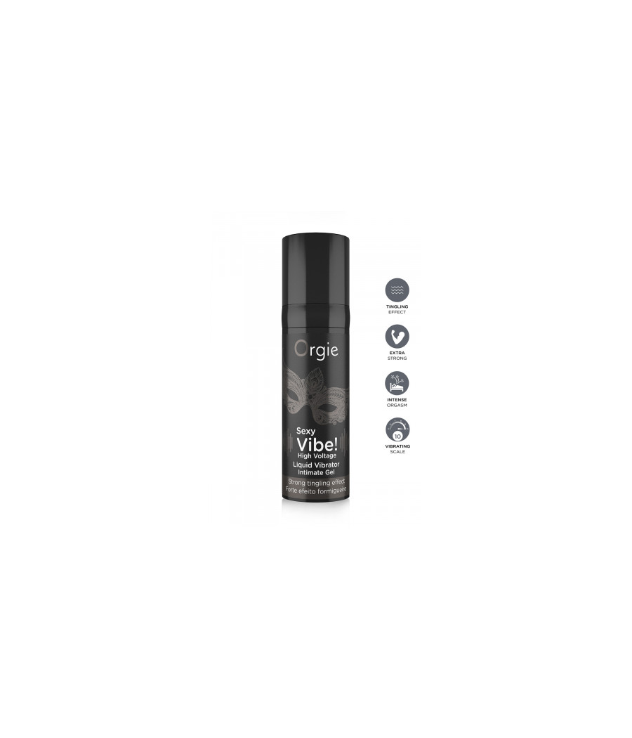 Gel d'excitation Sexy Vibe High Voltage Liquid Vibrator Gel d'excitation Sexy Vibe High Voltage Liquid Vibrator