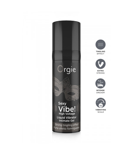 Gel d'excitation Sexy Vibe High Voltage Liquid Vibrator