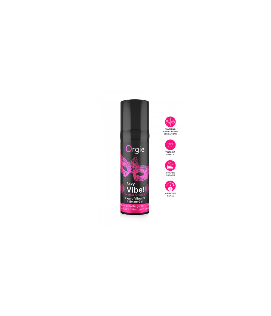 Gel d'excitation Sexy Vibe Intense Orgasm Liquid Vibrator Gel d'excitation Sexy Vibe Intense Orgasm Liquid Vibrator