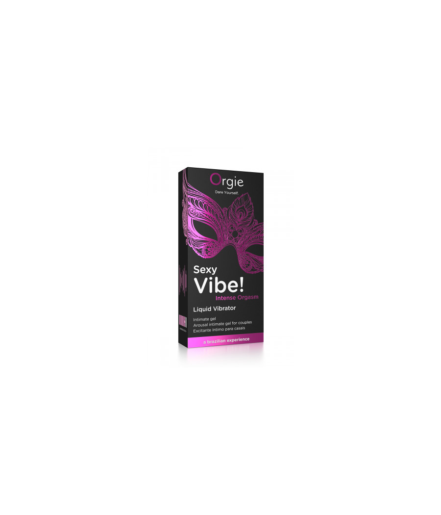 Gel d'excitation Sexy Vibe Intense Orgasm Liquid Vibrator
