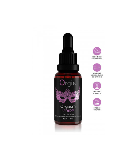 Gel d'excitation du Clitoris Orgasm Drops
