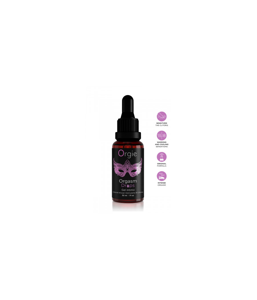 Gel d'excitation du Clitoris Orgasm Drops Gel d'excitation du Clitoris Orgasm Drops