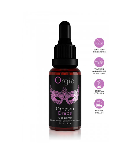 Gel d'excitation du Clitoris Orgasm Drops