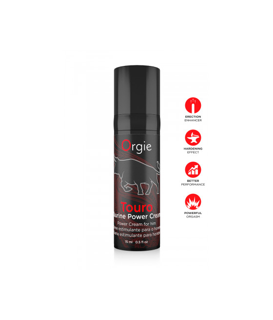 Crème pour améliorer l'érection Touro Power 15ml
