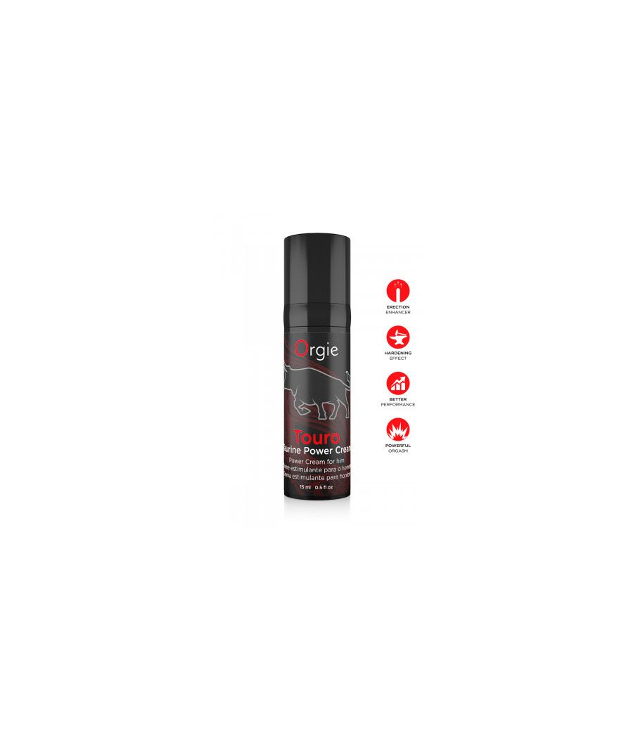 Crème pour améliorer l'érection Touro Power 15ml Crème pour améliorer l'érection Touro Power 15ml