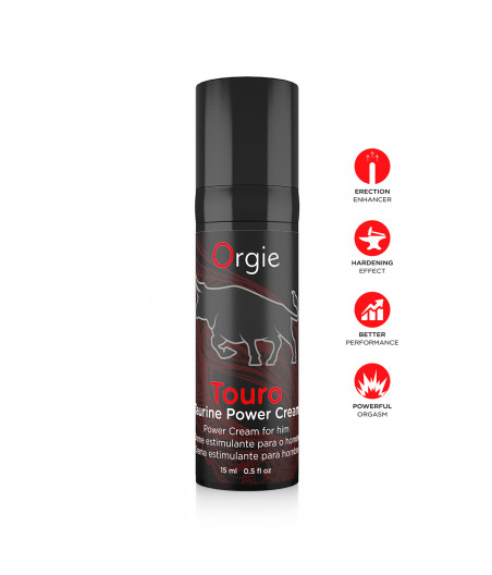 Crème pour améliorer l'érection Touro Power 15ml