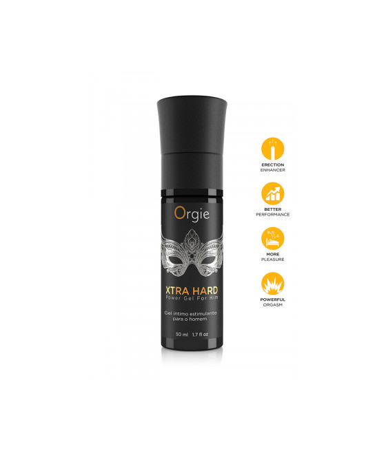 Gel stimulant l'excitation et l'érection Xtra Hard