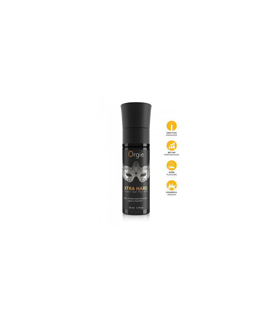 Gel stimulant l'excitation et l'érection Xtra Hard Gel stimulant l'excitation et l'érection Xtra Hard