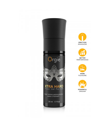 Gel stimulant l'excitation et l'érection Xtra Hard
