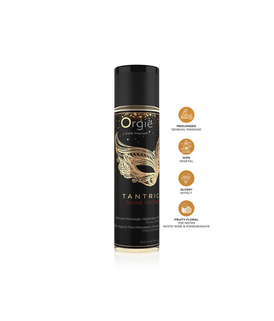 Huile de massage Tantric Divine Nectar