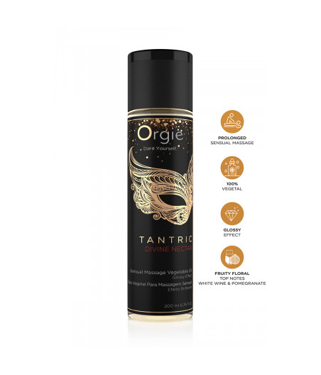 Huile de massage Tantric Divine Nectar