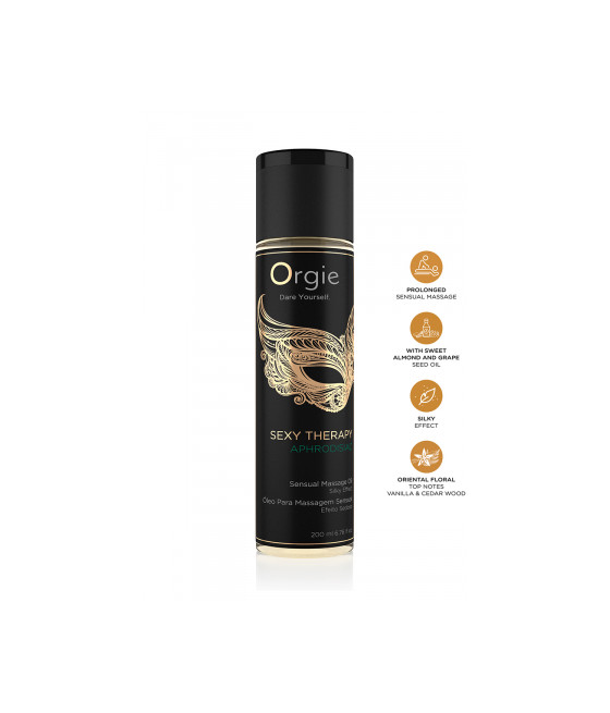 Huile De Massage Sensuelle Sexy Therapy Aphrodisiac 200ml