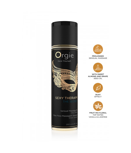 Huile De Massage Sensuelle Sexy Therapy The Secret 200ml