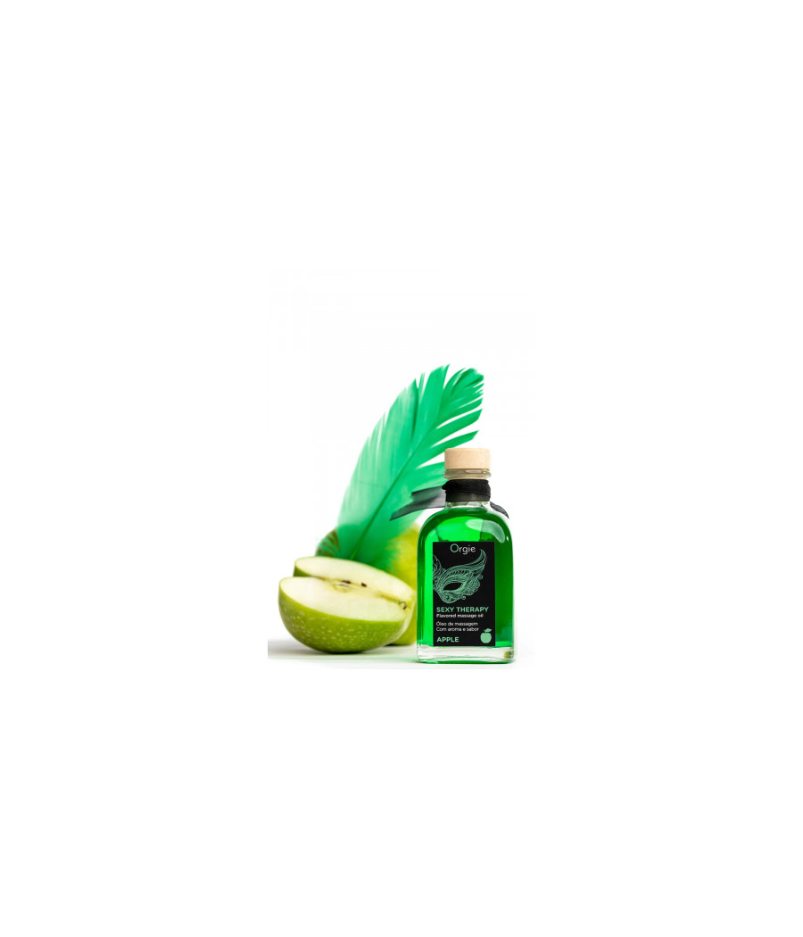 Huile de massage embrassable Sexy Therapy Pomme