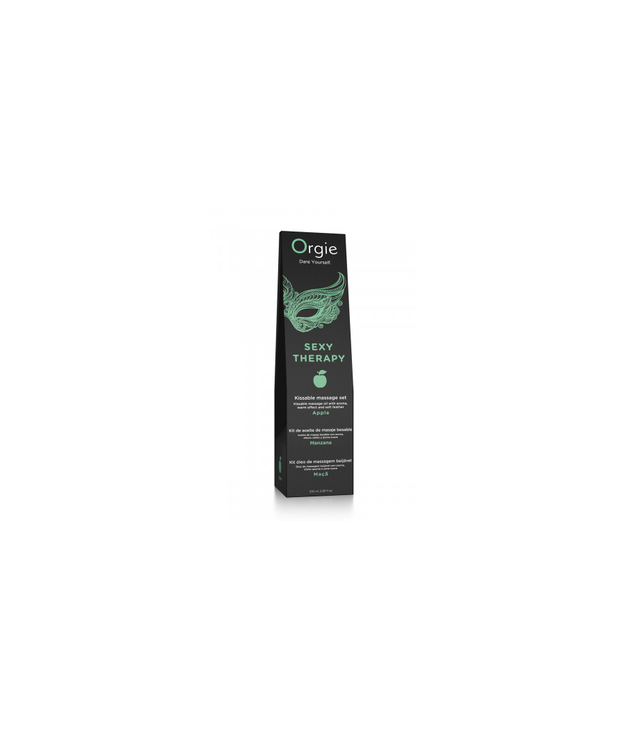 Huile de massage embrassable Sexy Therapy Pomme